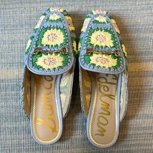 Sam Edelman “Linnie” crochet bit mule